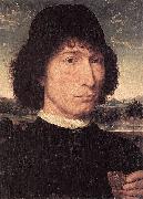 Hans Memling Portrait of a Man with a Roman Coin France oil painting artist